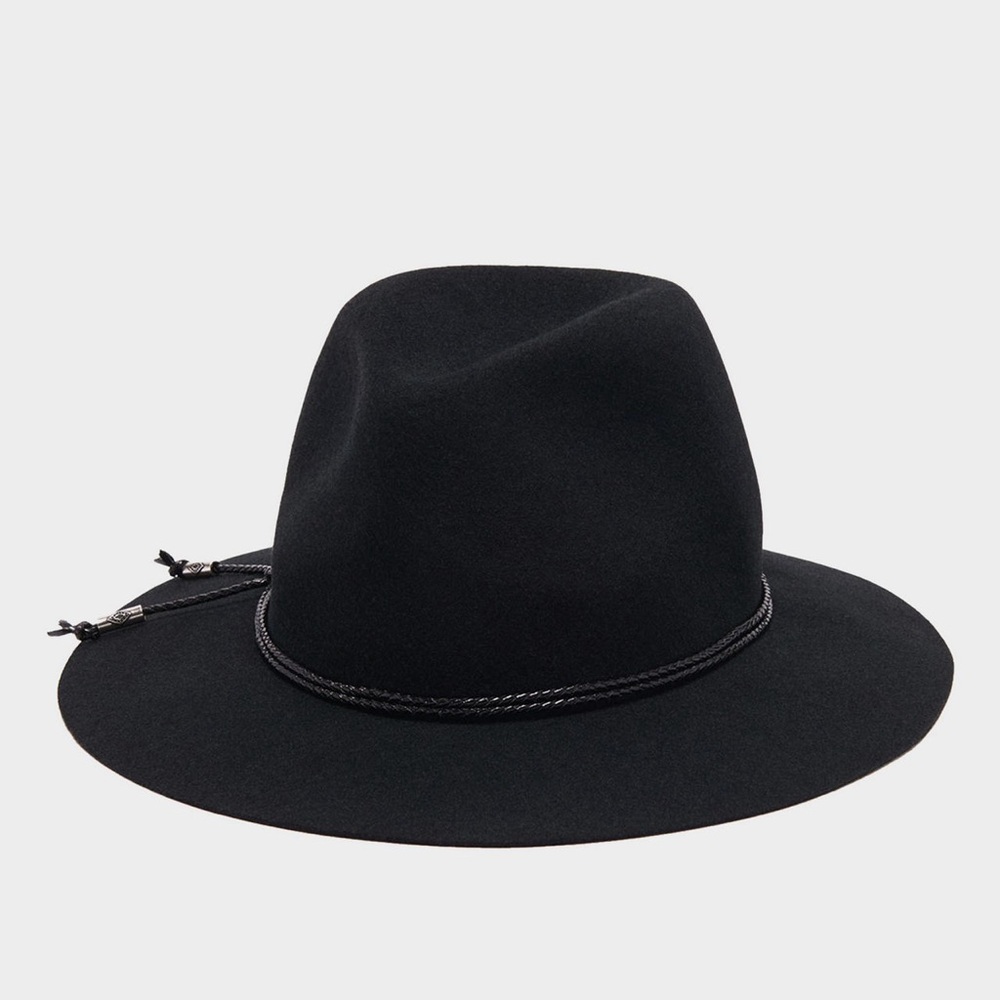 Ba&sh Hector Black Wool Hat